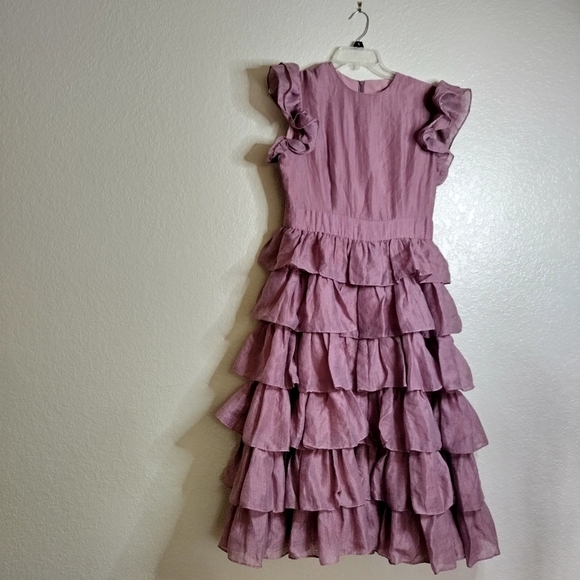 Jess Kae charming tiered Maeve dress sz L. Washed once but never worn! - Picture 2 of 7